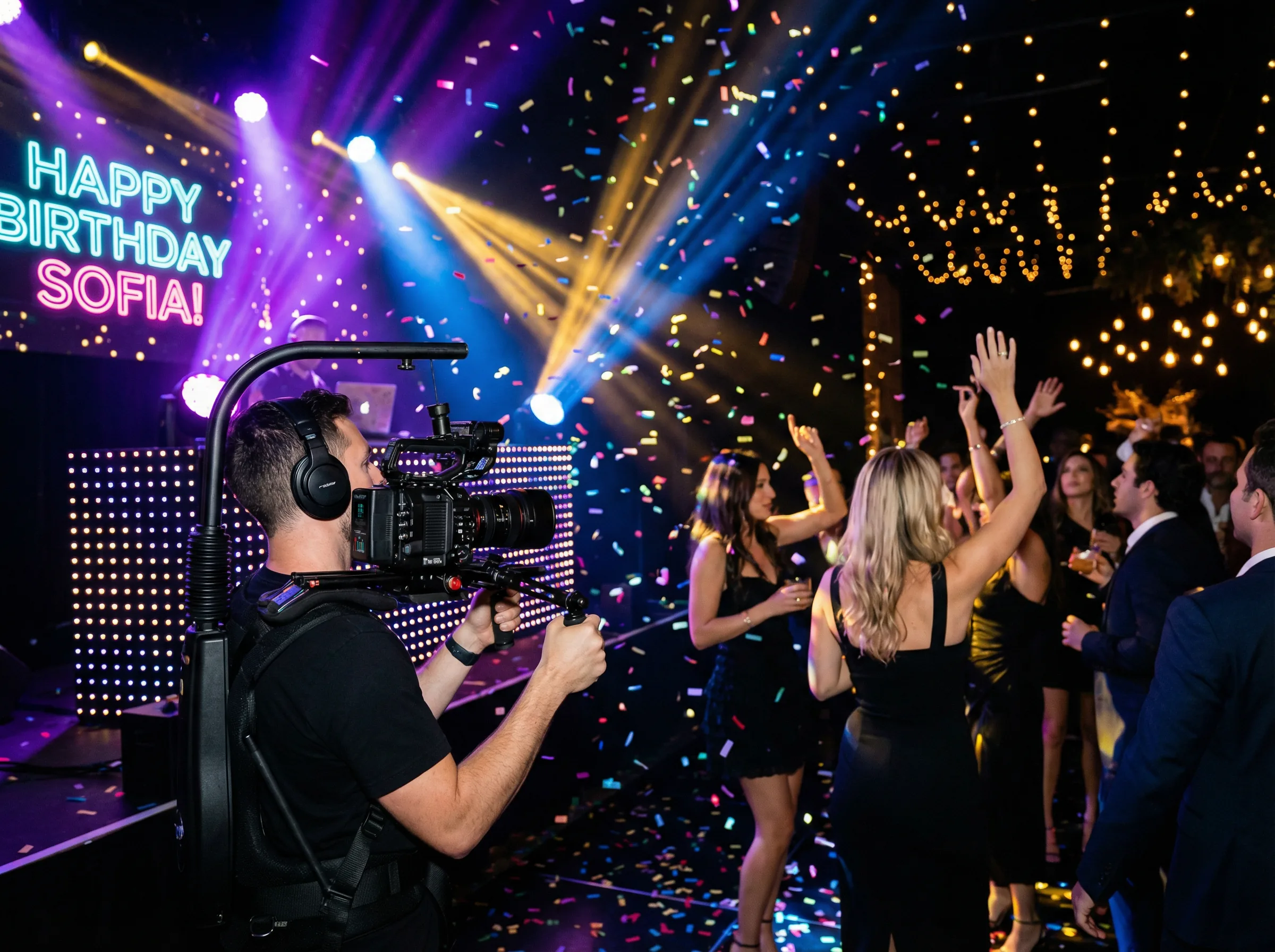 Filmagem de Festa de Aniversário